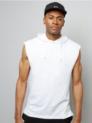 Camisilla con capucha de algodon Grueso y Lycrado