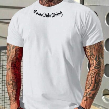Camiseta cuello redondo en algodón Grueso y Lycrado