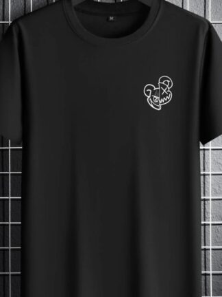 Camiseta Over zise cuello redondo en algodón Grueso y Lycrado