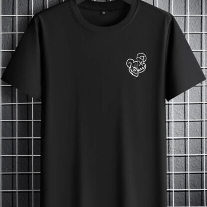 Camiseta Over zise cuello redondo en algodón Grueso y Lycrado